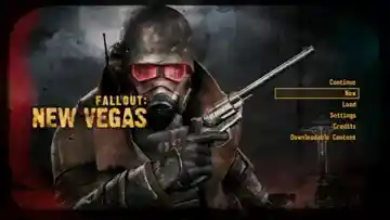 Fallout - New Vegas (USA) (Es) (v1.06) (Disc) (Update) screen shot title